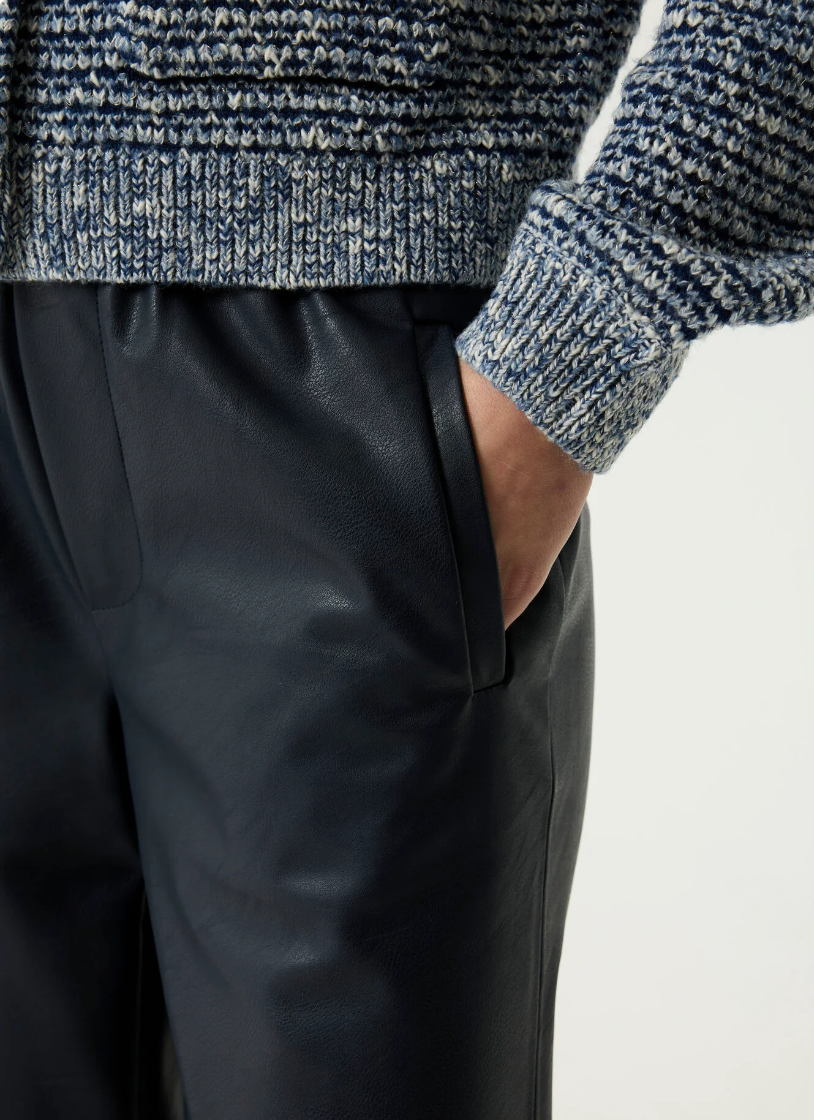 Garcia Pantalon de cuir Vegane U260111