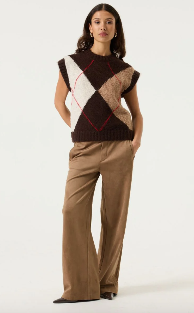 Garcia Pantalon de suede vegane U260116