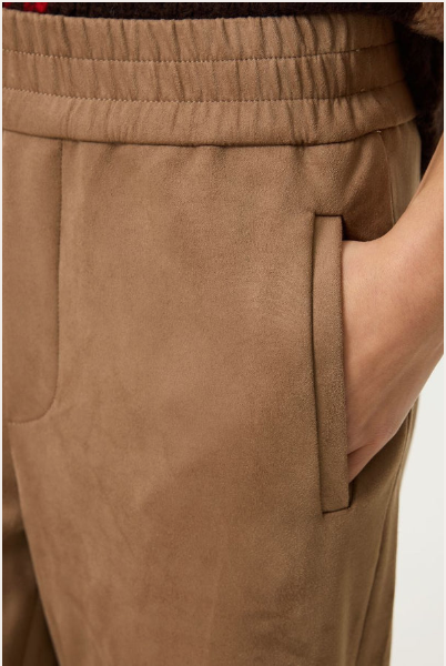 Garcia Pantalon de suede vegane U260116