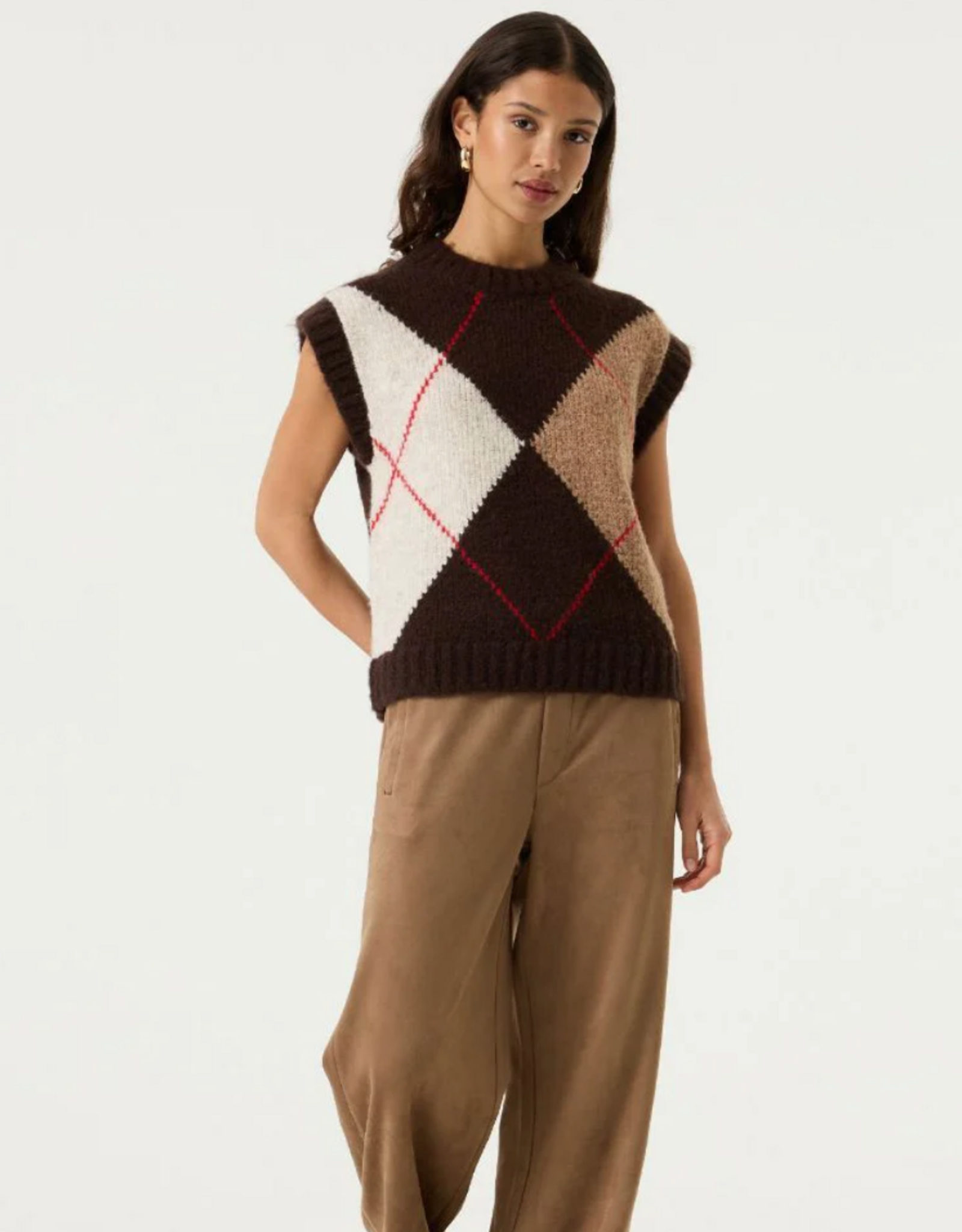 Garcia Garcia - Pantalon de suede vegane U260116