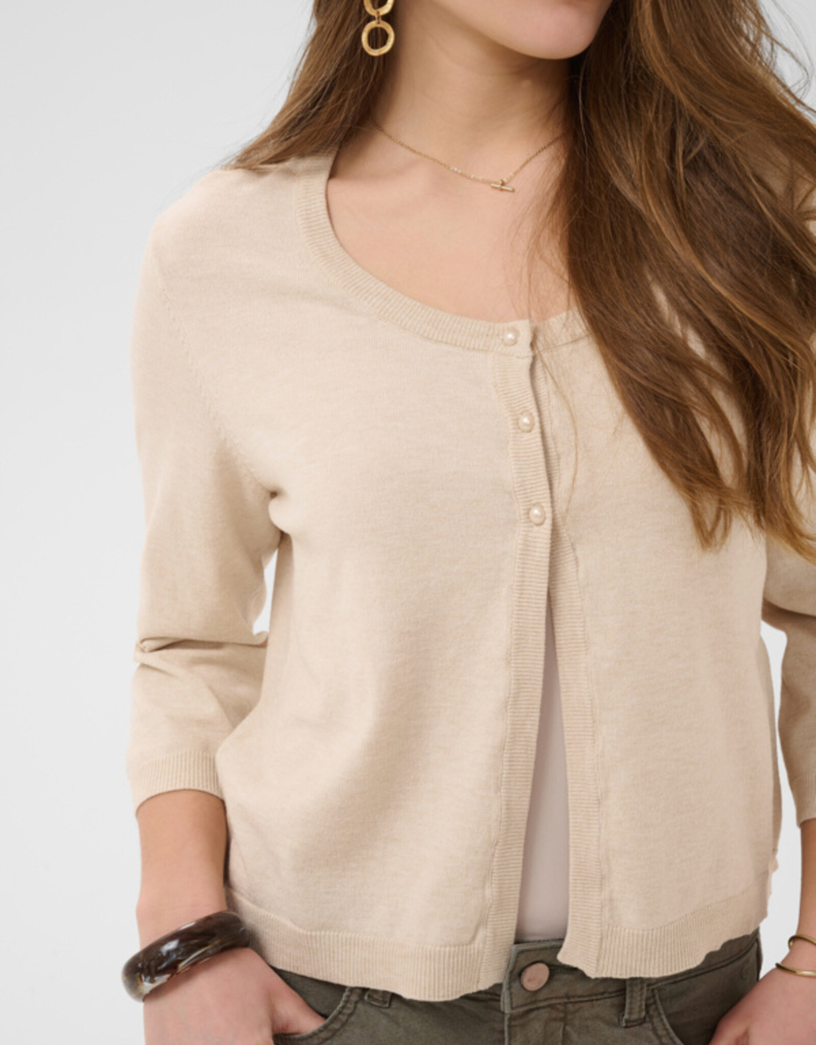 Cream Cream - CRDela Boleo  Cardigan