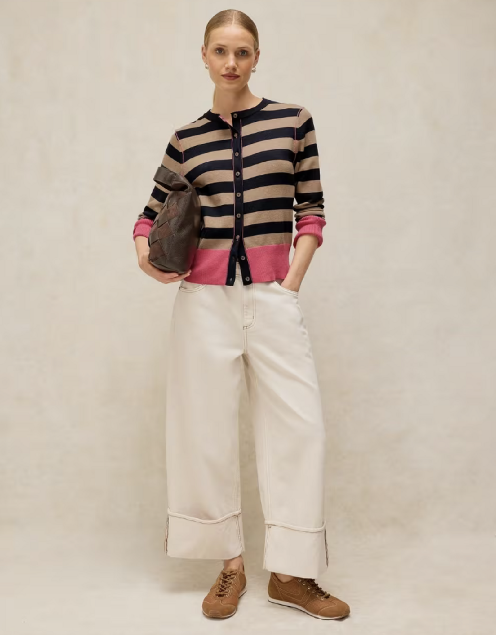 White Stuff White Stuff- 446741 Lois Stripe Cardi FW26