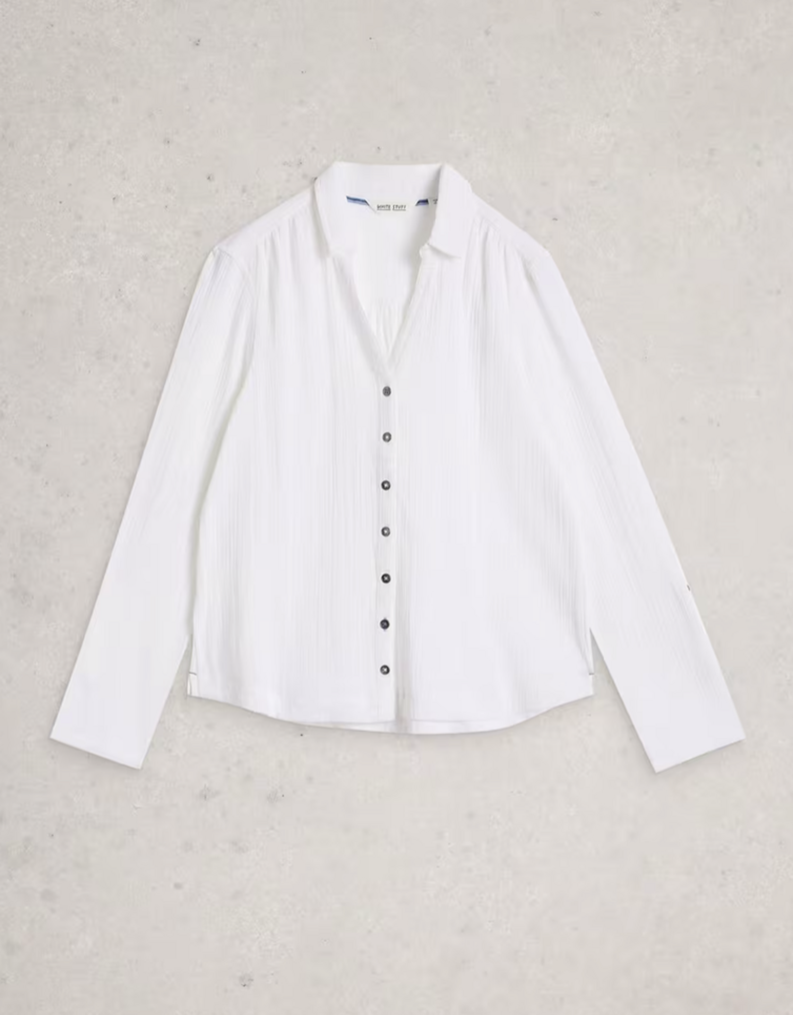 White Stuff White Stuff- 445753 Annie shirt dbl cloth FW26