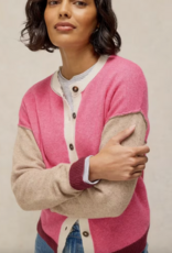 White Stuff White Stuff- 446724 Sansa Colorblock Cardi FW26
