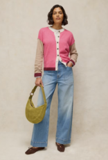 White Stuff White Stuff- 446724 Sansa Colorblock Cardi FW26
