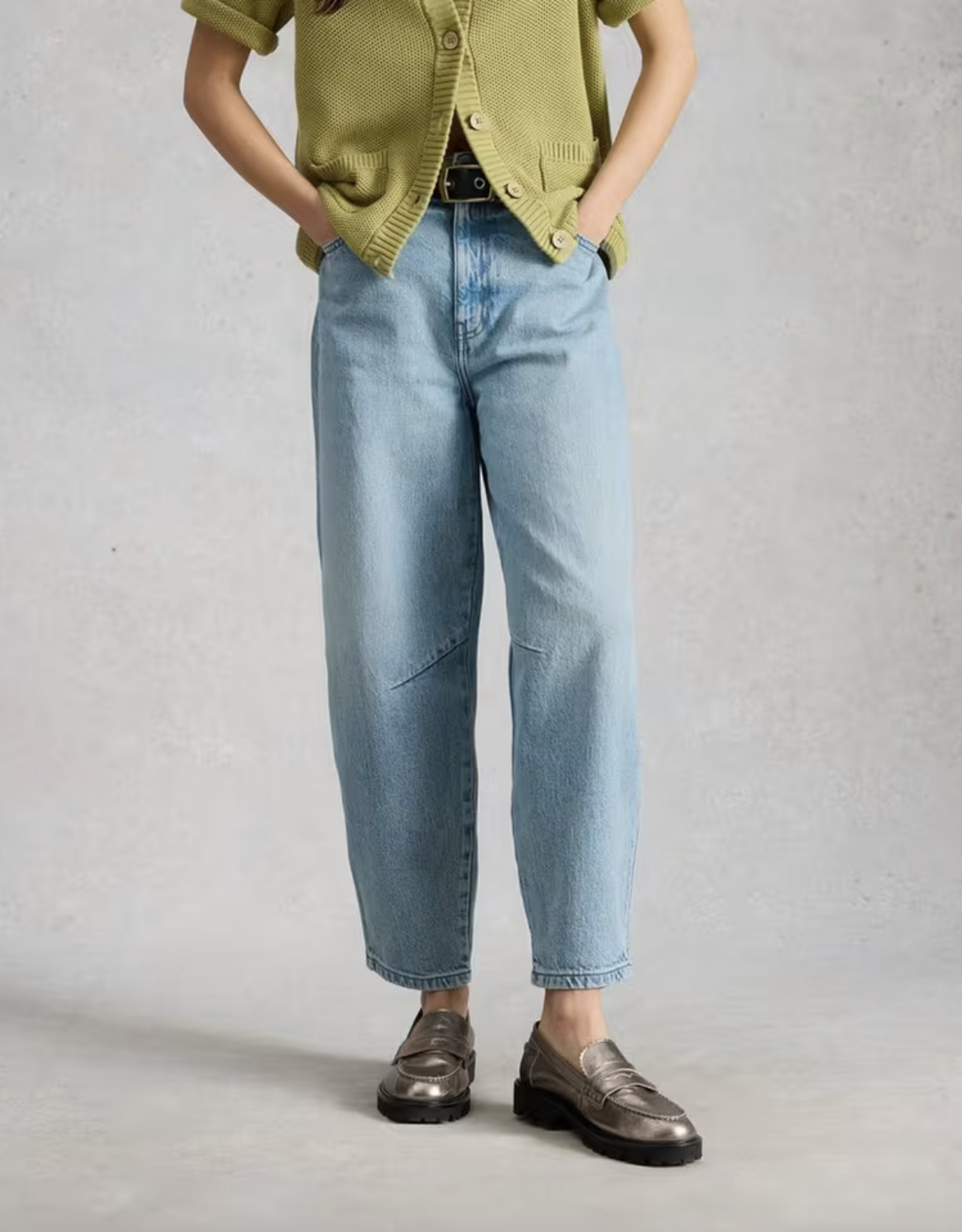 White Stuff White Stuff- 444939 Aubrey barrel Jean FW26