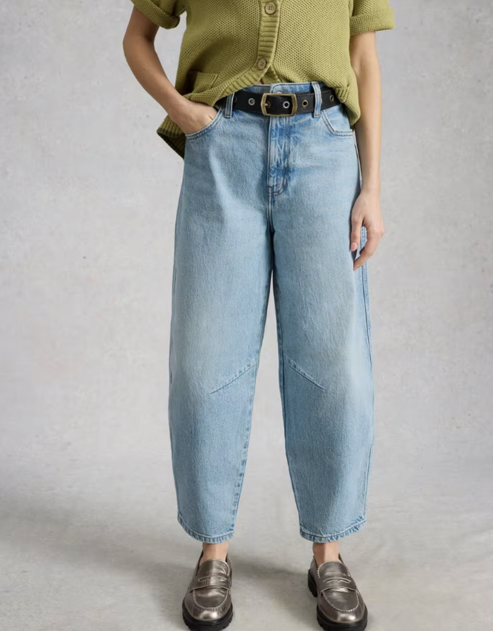 White Stuff White Stuff- 444939 Aubrey barrel Jean FW26