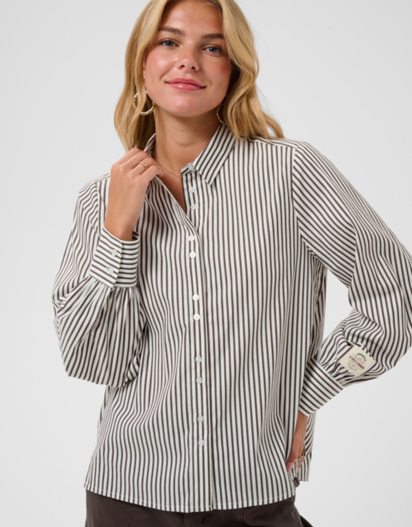 Cream Cream - CRMira Striped Shirt