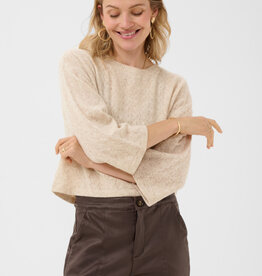 Cream Cream - CRMela 3/4 Sleeve Pullover