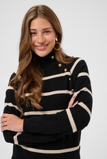 Cream Cream - CRDela Button Pullover
