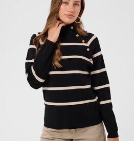 Cream Cream - CRDela Button Pullover