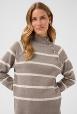Cream Cream - CRDela Button Pullover