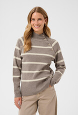 Cream Cream - CRDela Button Pullover