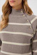 Cream Cream - CRDela Button Pullover