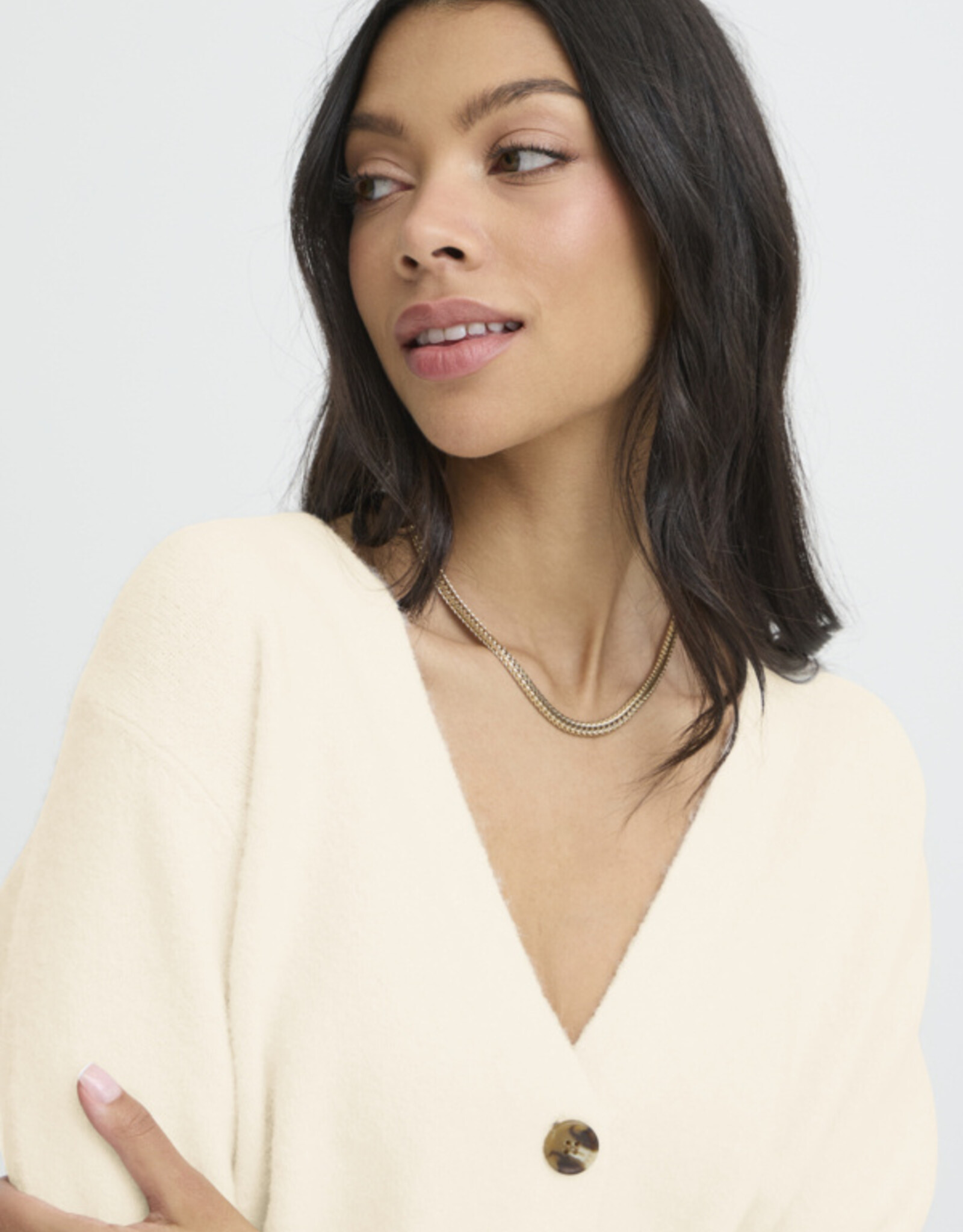 b. young B. Young- BYOmea Frill Cardigan