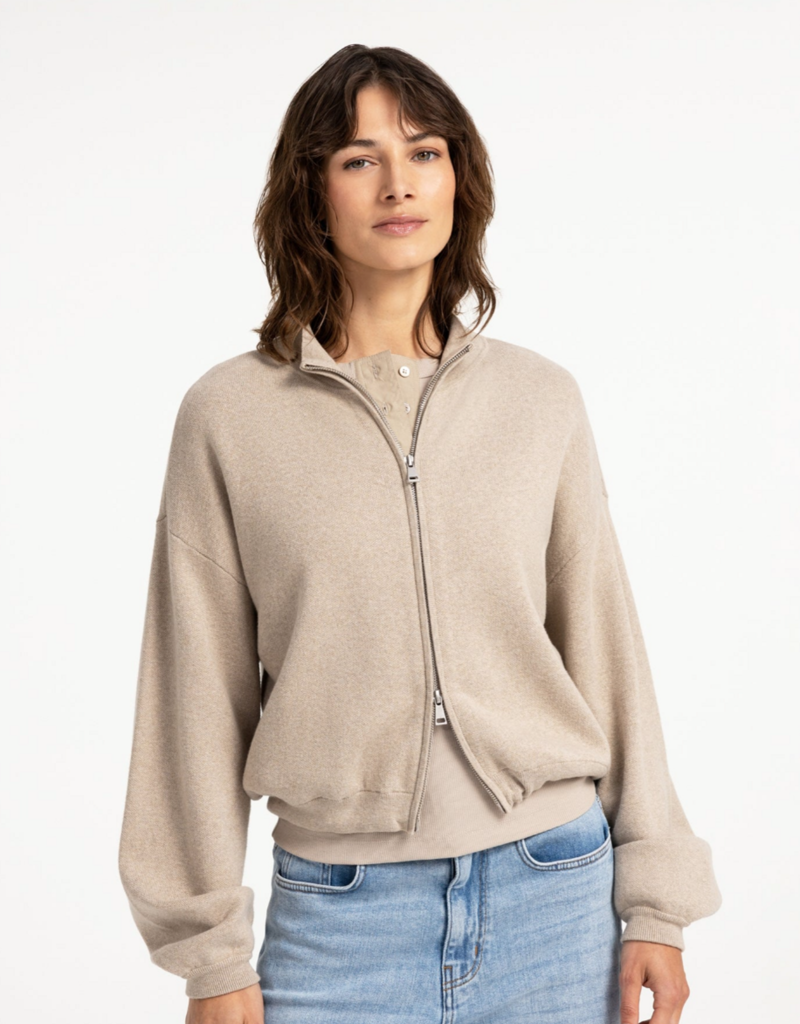 Yaya Yaya- Jacquard Cardigan 01010171