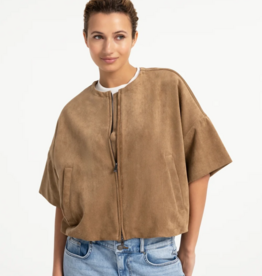 Yaya Yaya - Shortsleeve Suede Jacket 02009081