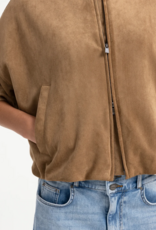 Yaya Yaya - Shortsleeve Suede Jacket 02009081
