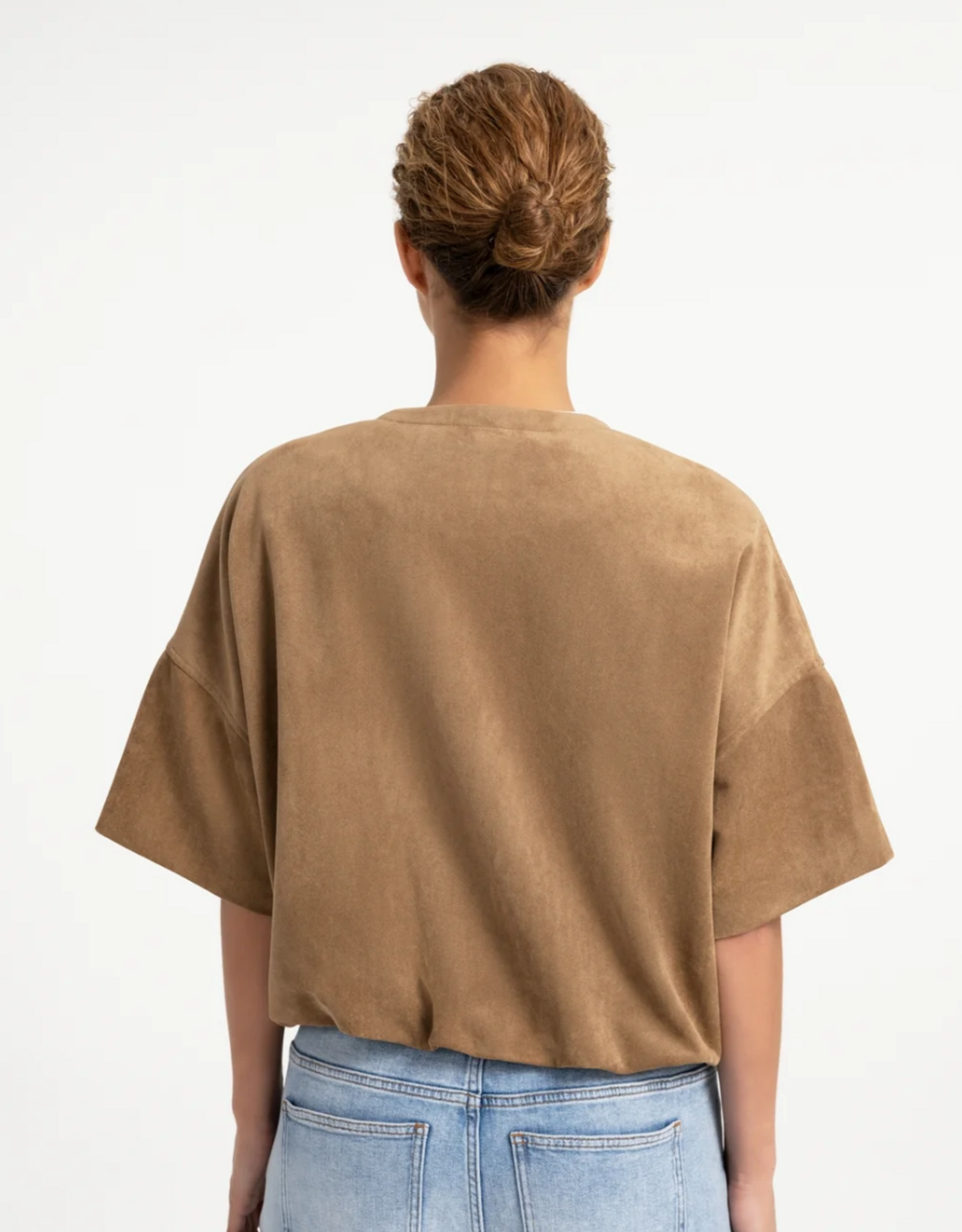 Yaya Yaya - Shortsleeve Suede Jacket 02009081