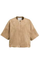 Yaya Yaya - Shortsleeve Suede Jacket 02009081