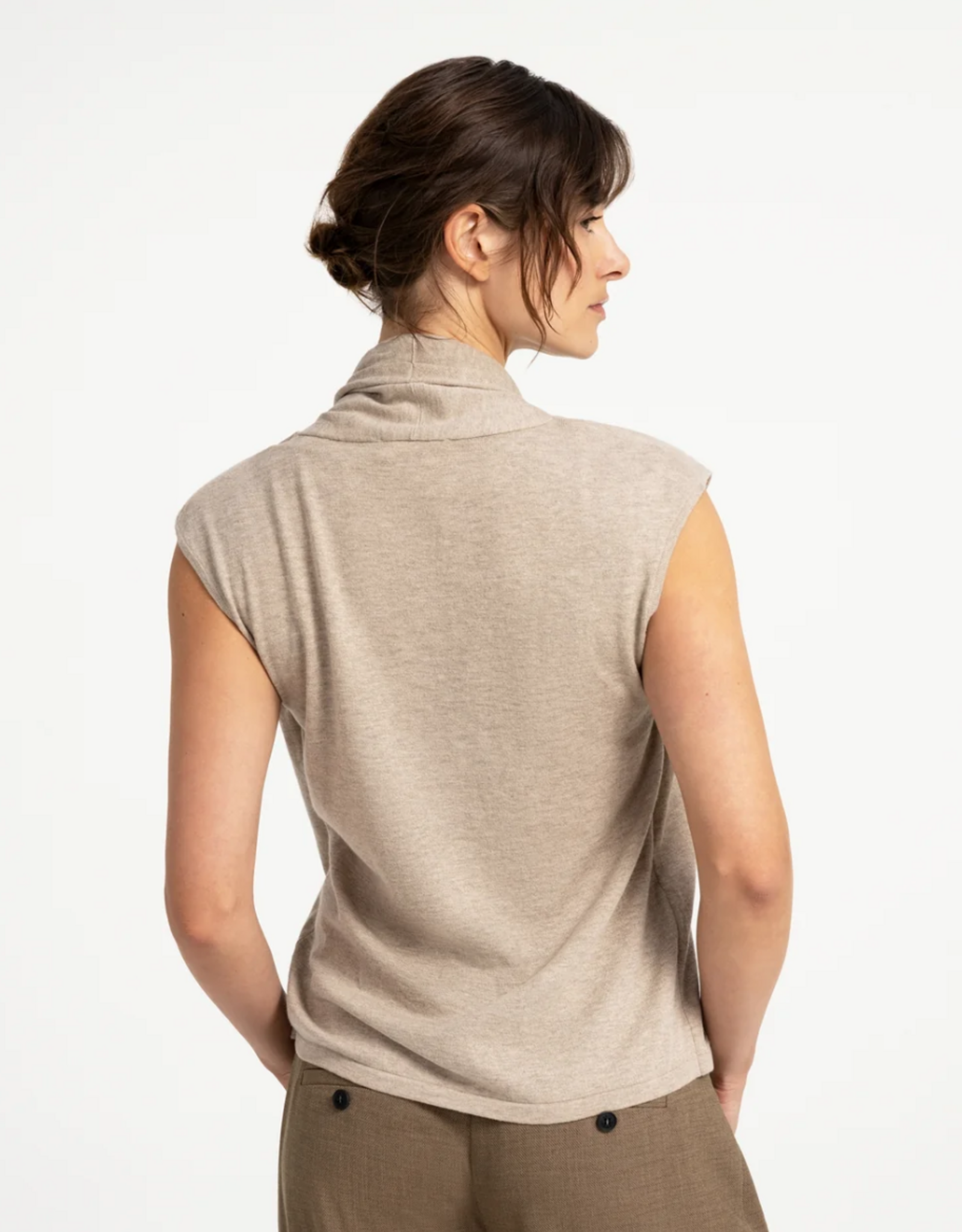Yaya Yaya - Cardigan Doublé Sans Manches 01010176