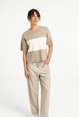 Yaya Yaya - Vegan Leather Barrel Pant 01309289