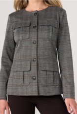Liverpool Liverpool - LM1D08TL76 Collarless Field Jacket
