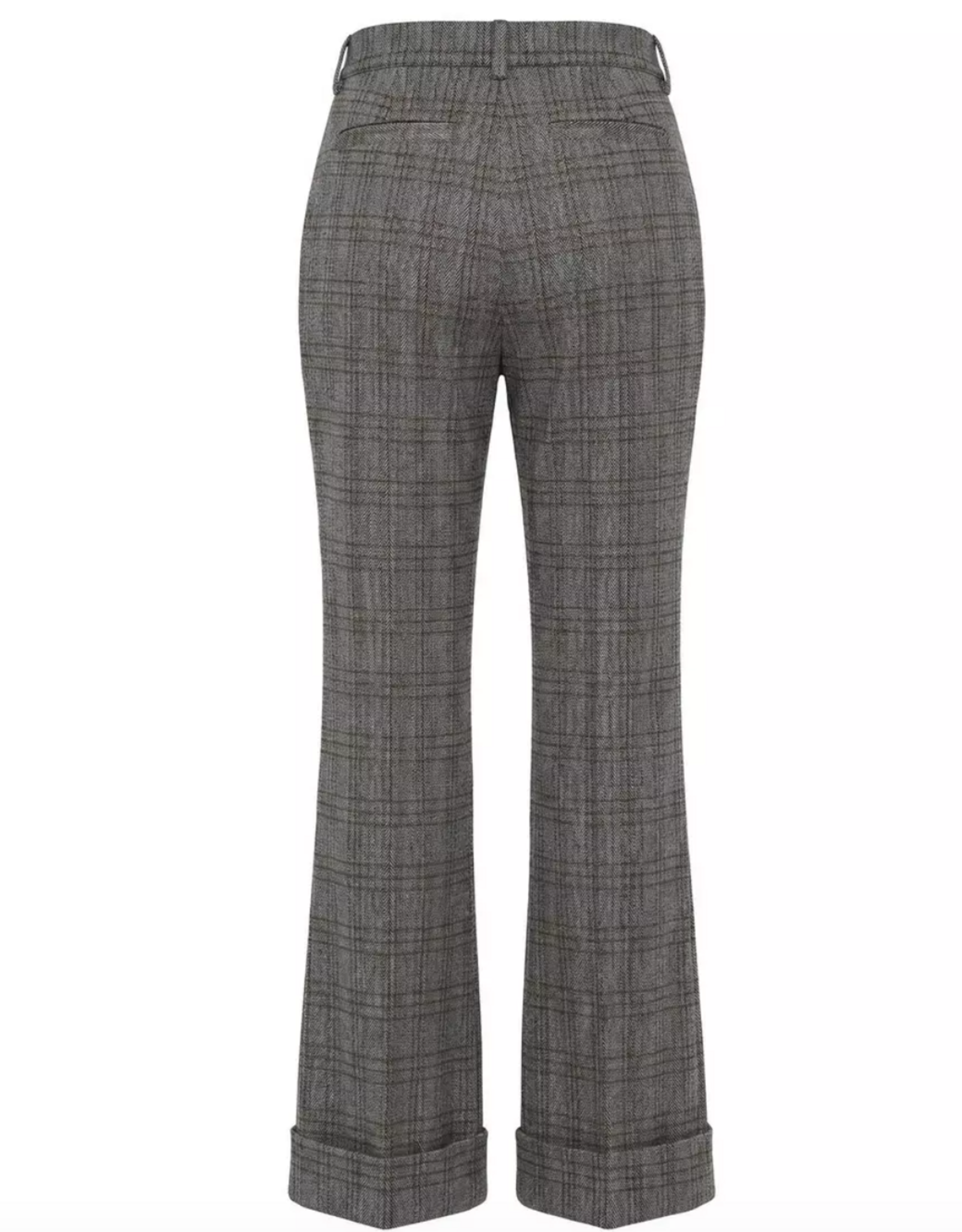 Liverpool Liverpool - LM4766TL76 Flare Trouser w/ Cuffed Hem
