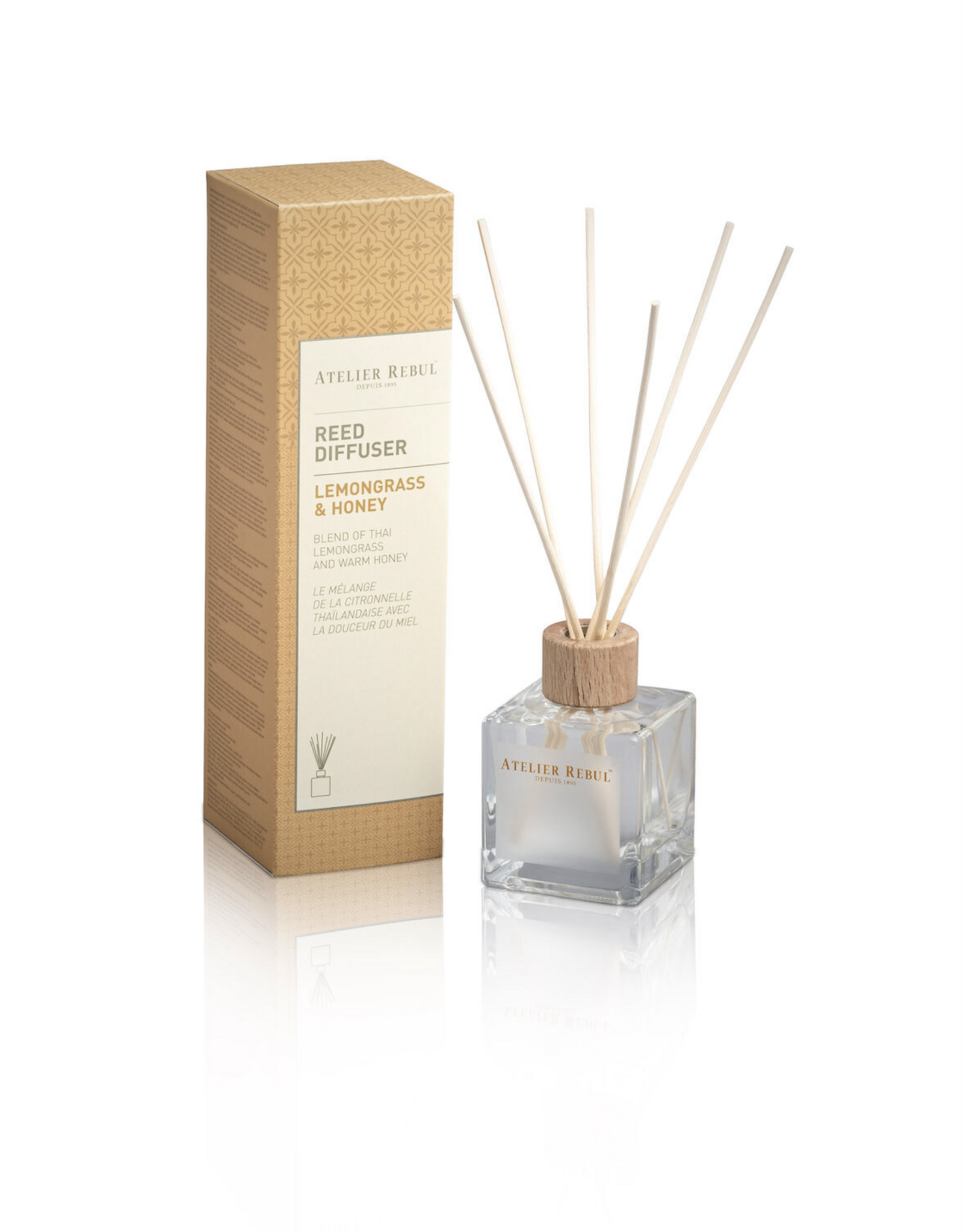 Atelier Rebul Atelier Rebul-Reed Diffuser Lemongrass-Honey 120ML