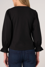 Liverpool Liverpool - LM8L90K99 Knit to Woven Top