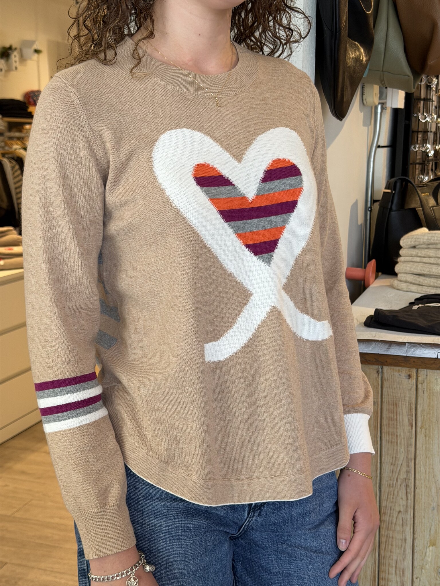 ZAKET & PLOVER Chandail ZP8535U "I Heart You "