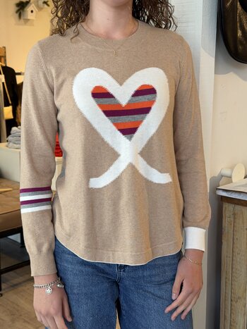 ZAKET & PLOVER Zaket & Plover - Chandail ZP8535U "I Heart You  "