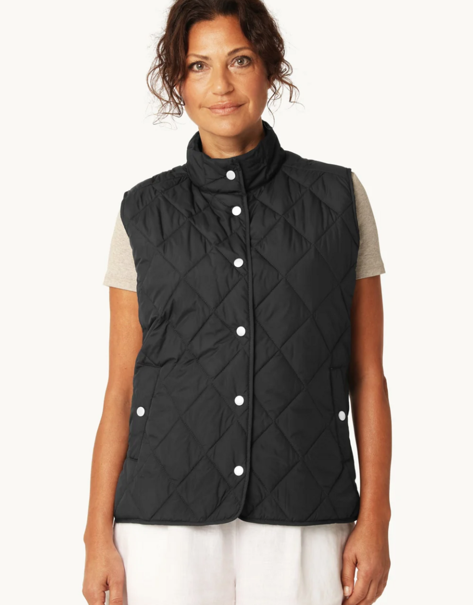 Ilse Jacobsen Ilse Jacobsen - BEAT01 Sleeveless Quilted Jacket