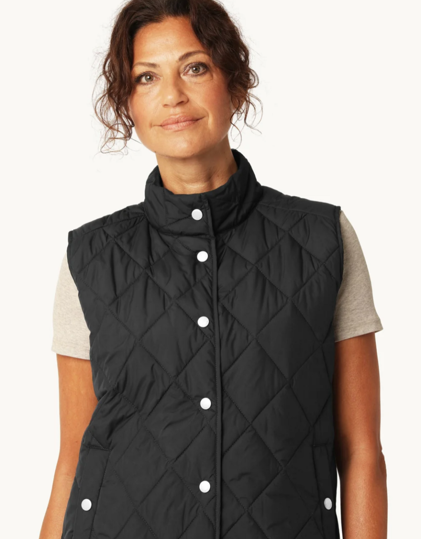 Ilse Jacobsen Ilse Jacobsen - BEAT01 Sleeveless Quilted Jacket