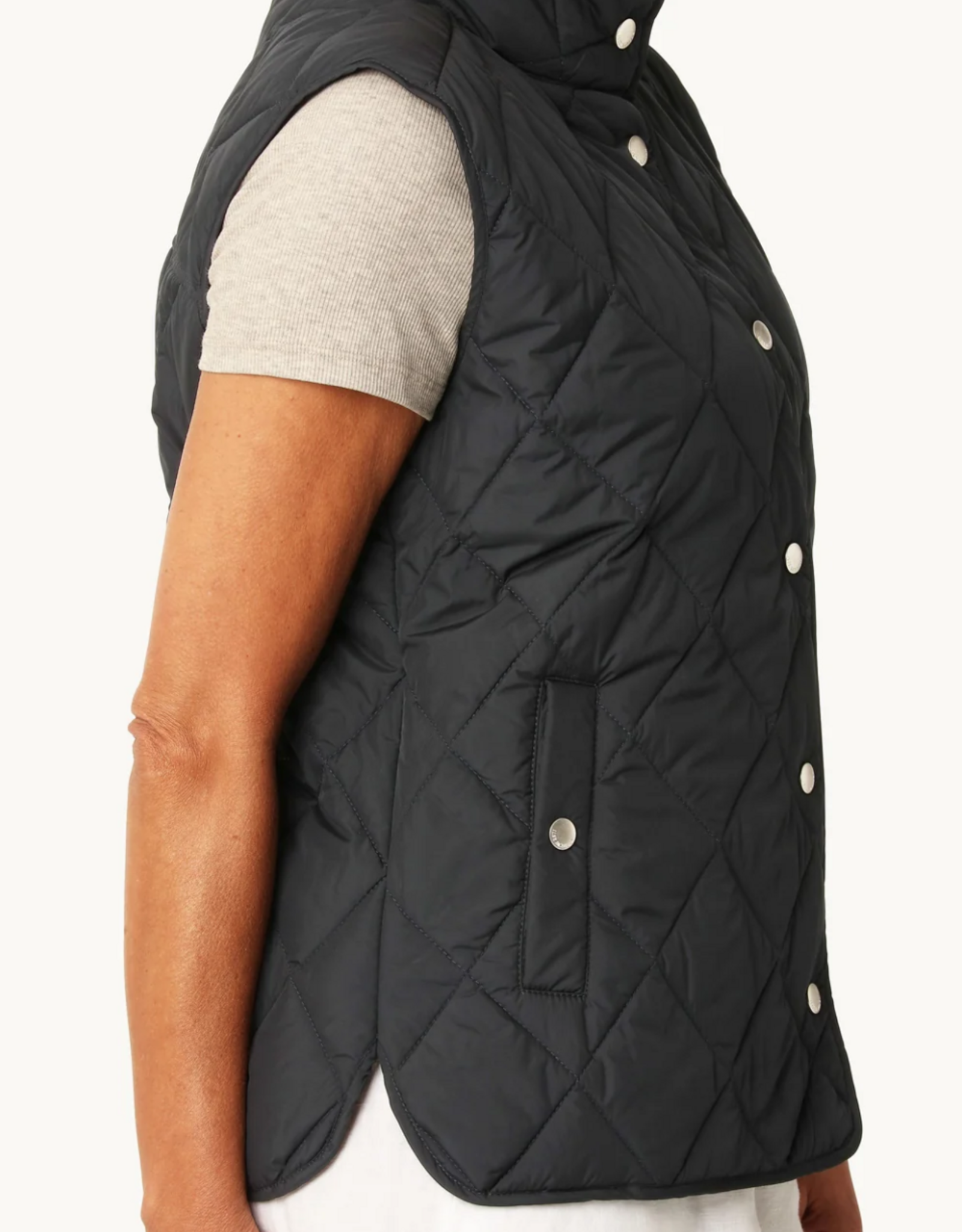 Ilse Jacobsen Ilse Jacobsen - BEAT01 Sleeveless Quilted Jacket