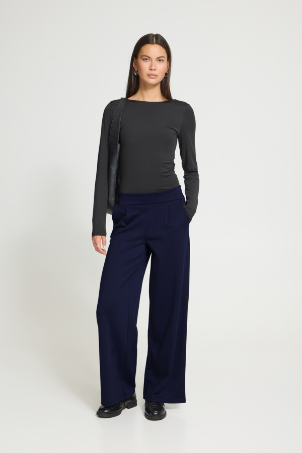 ICHI Pantalon Long  et Large IHKate Sus