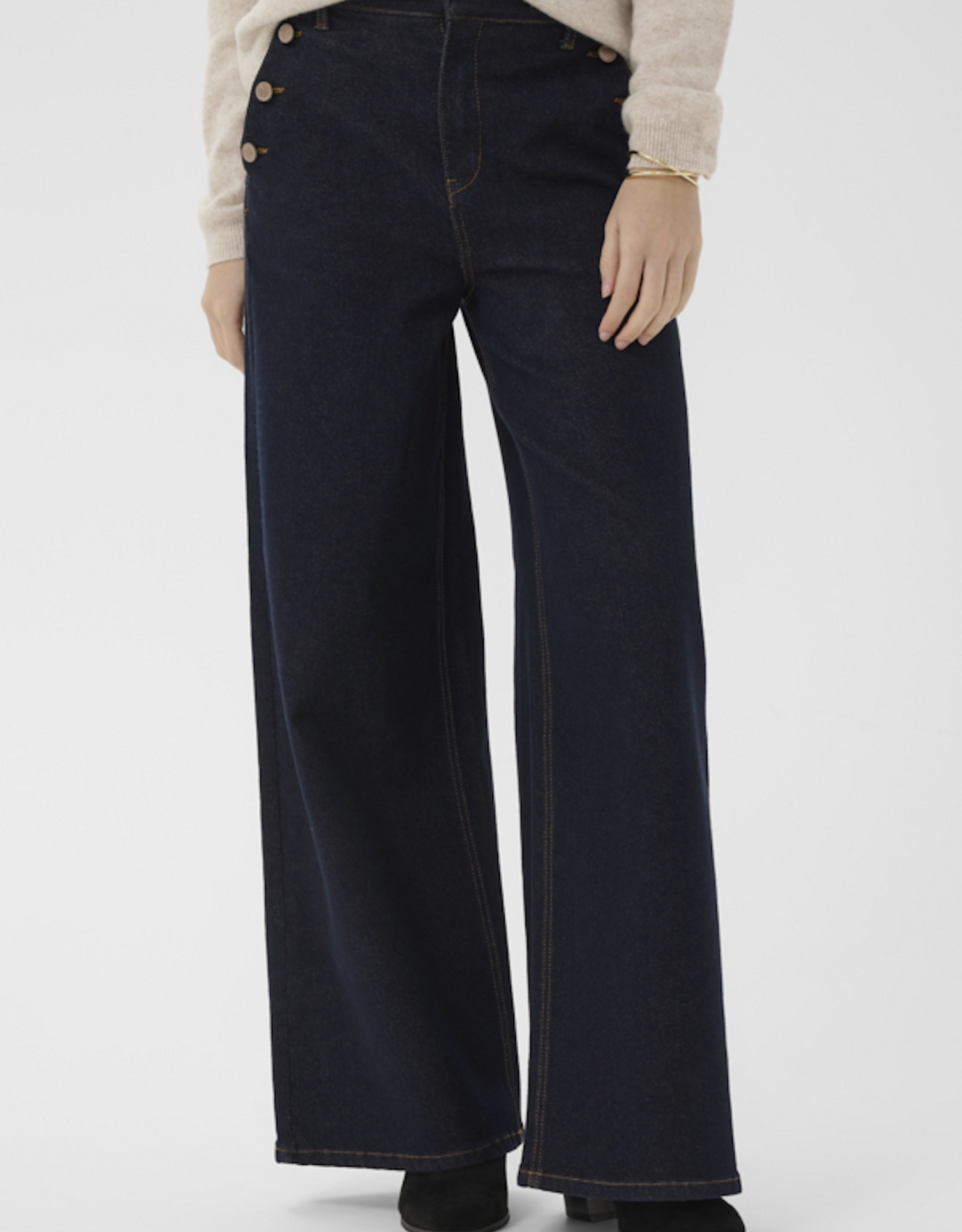 Cream Cream - CRVisti Pant with Button