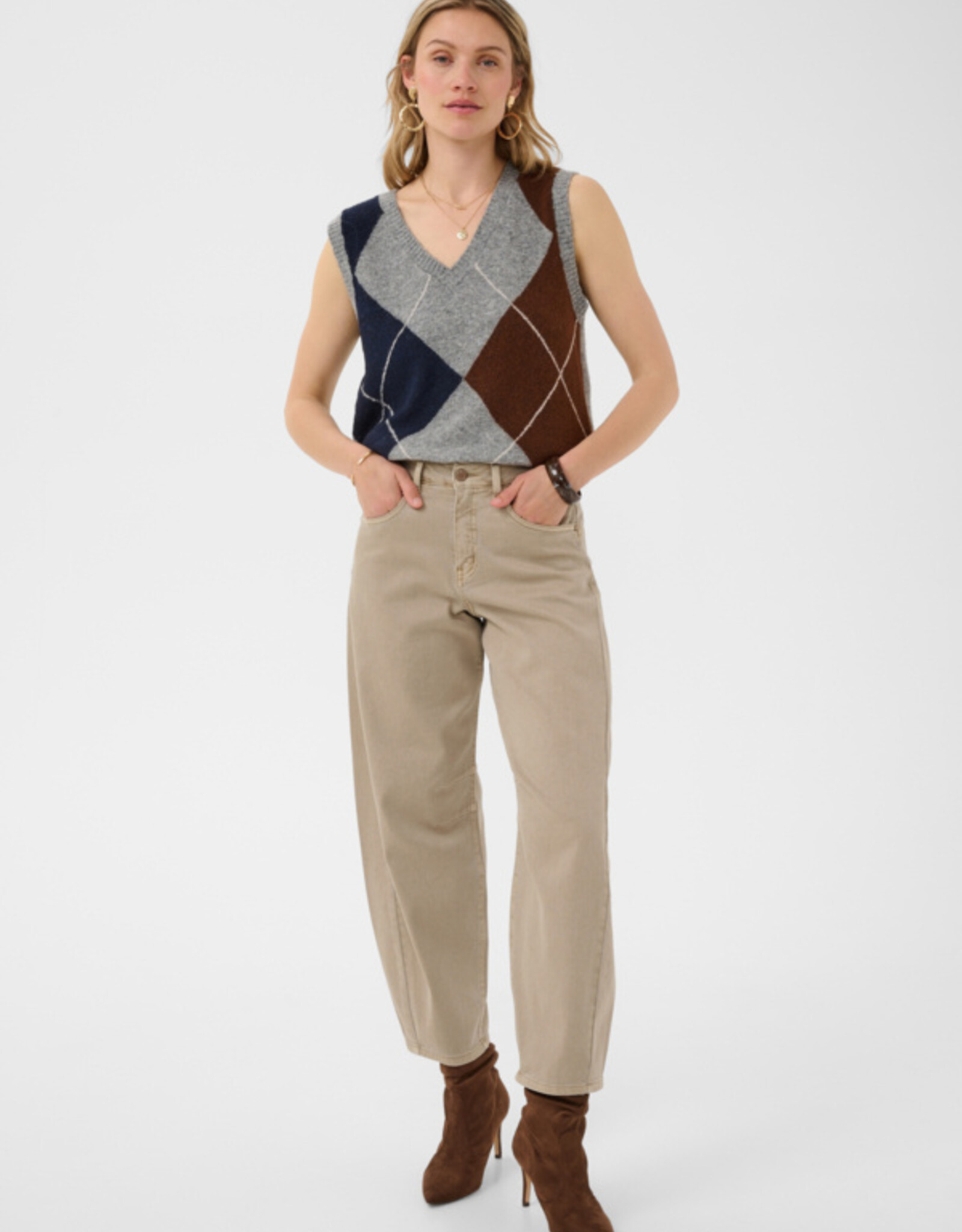 Cream Cream - Jeans coupe "Barrel" CRDjuli