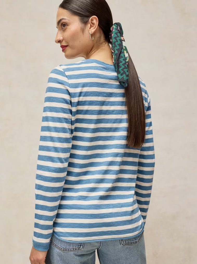 White Stuff T-shirt Rayé Clara 447086