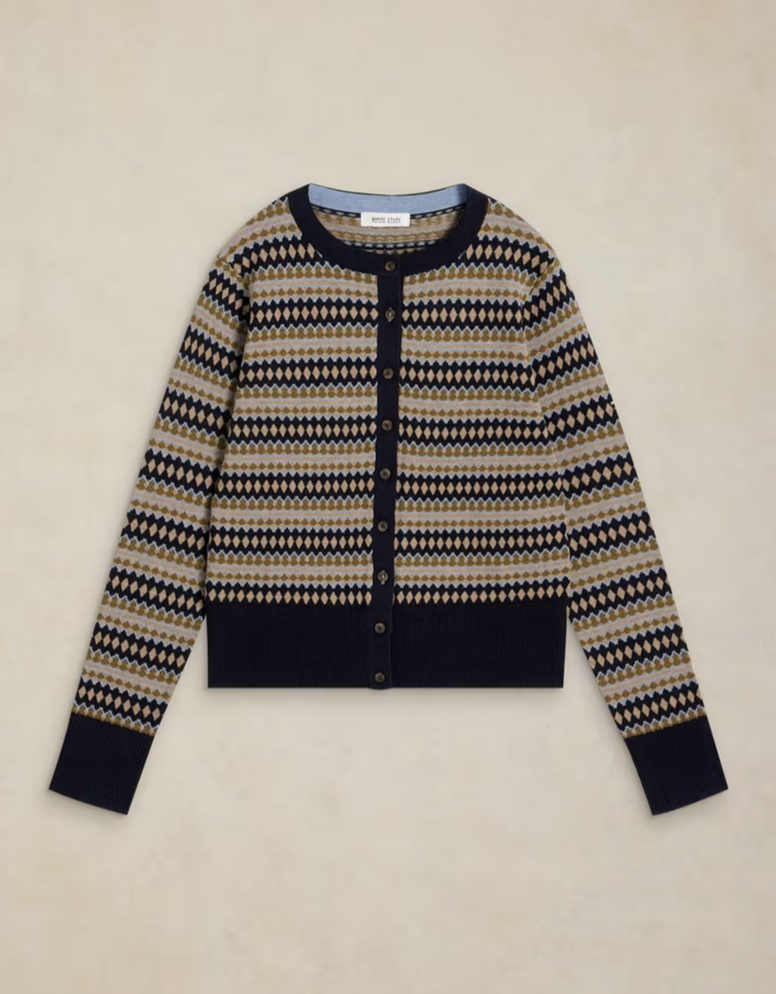 White Stuff White Stuff- 446705 Lois Fairisle Cardi