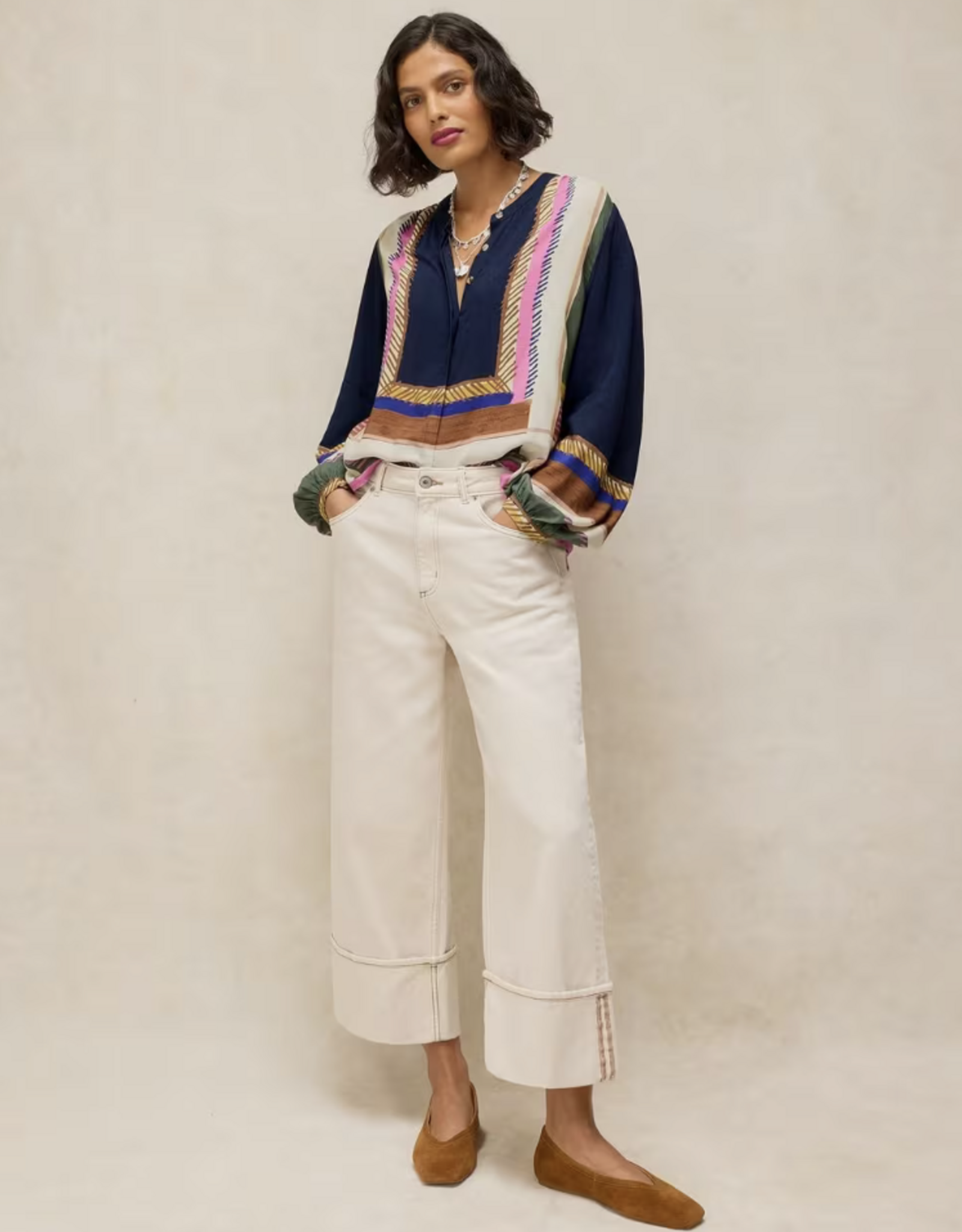 White Stuff White Stuff- 447138 Lana Print Top