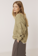 Indi & Cold Indi & Cold - VI26RD515 Buttoned Sleeve Sweater
