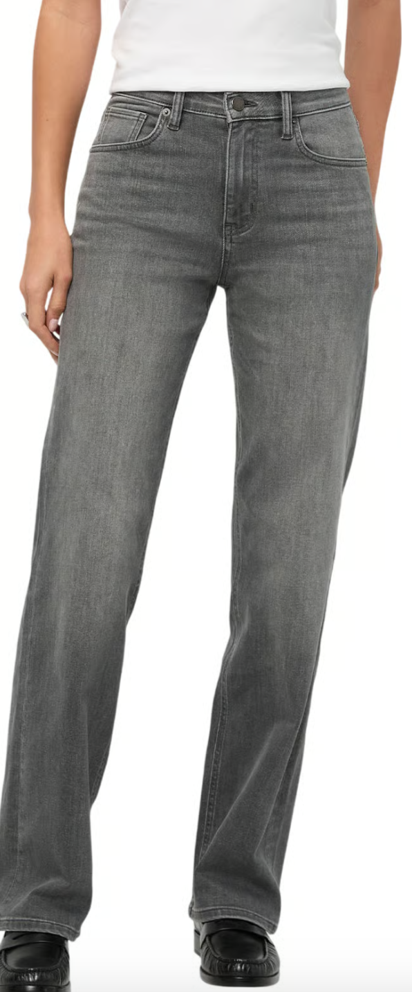 DU/ER Denim Coupe Droite Taille Haute