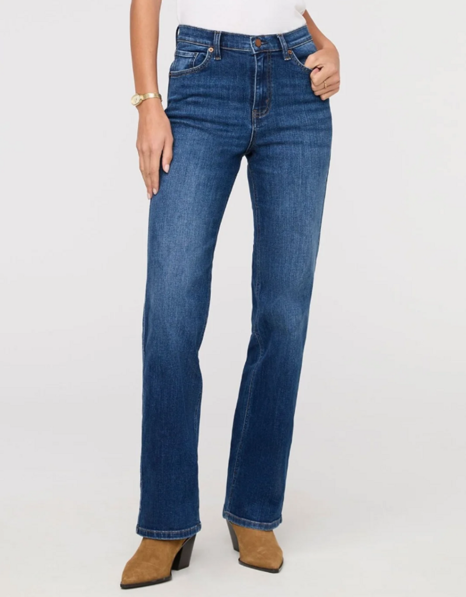 DU/ER Du/er - High Rise Straight Jean