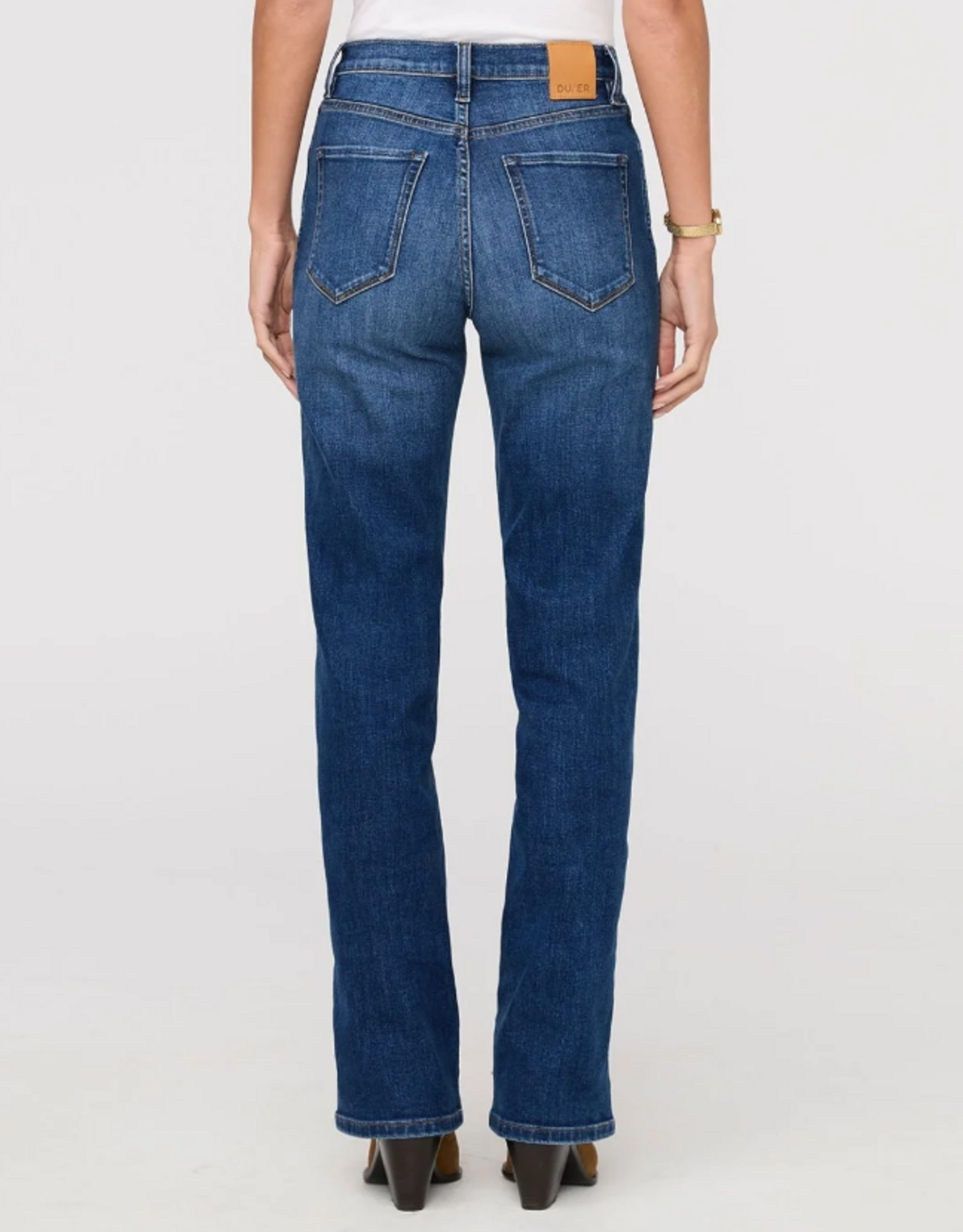 DU/ER Du/er - High Rise Straight Jean