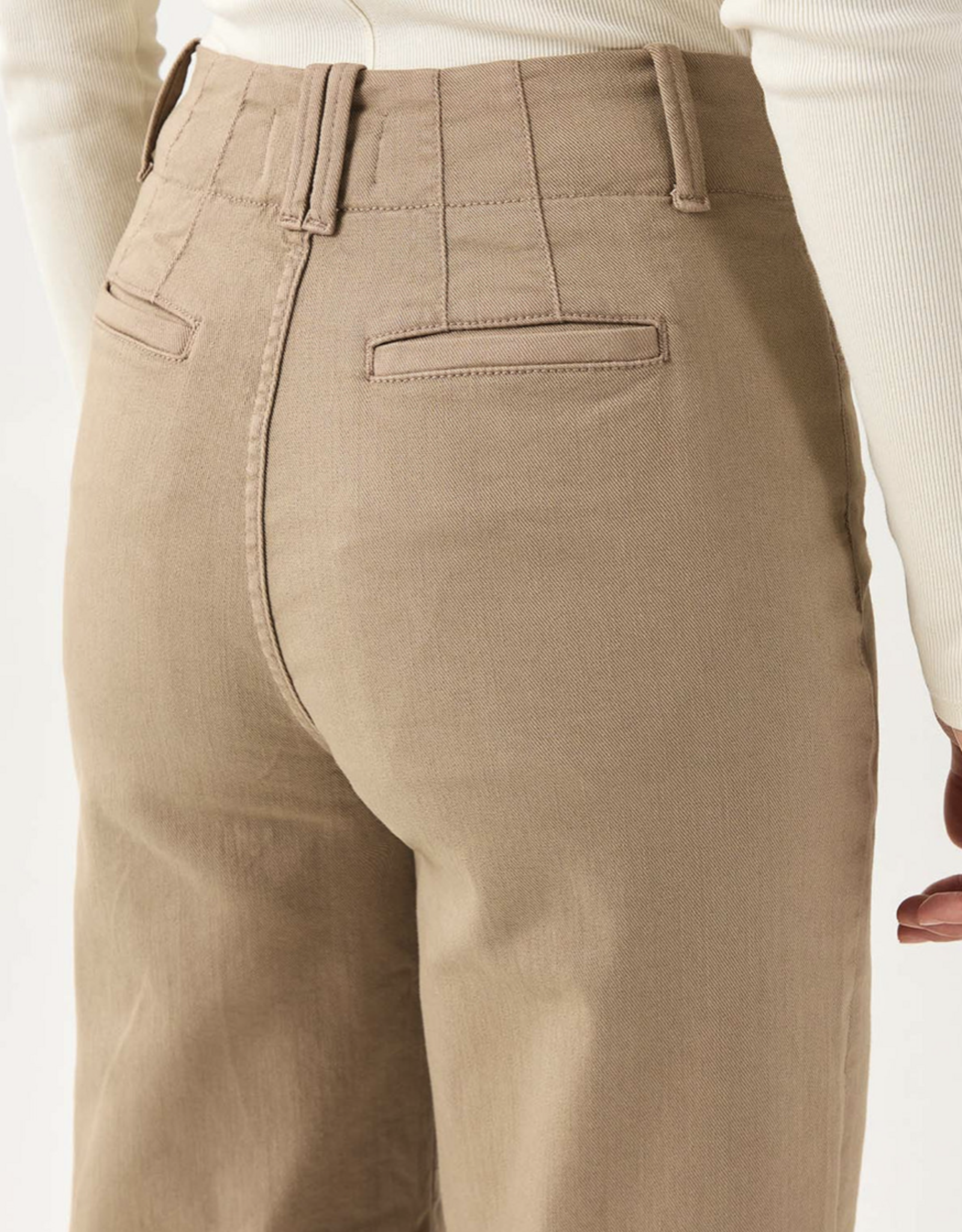 DU/ER Du/er - Pantalon Taille Haute "FlexTwill"