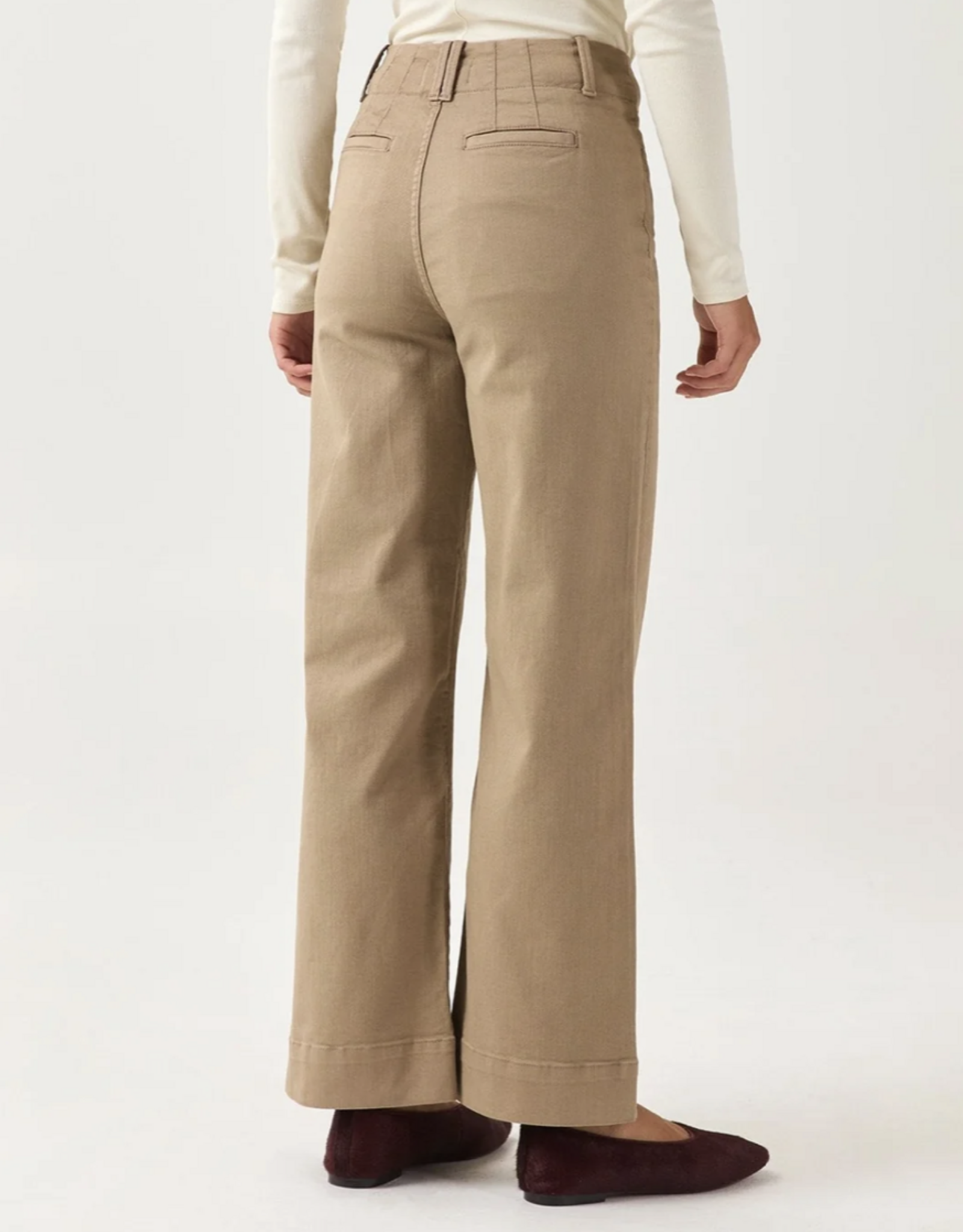 DU/ER Du/er - Pantalon Taille Haute "FlexTwill"