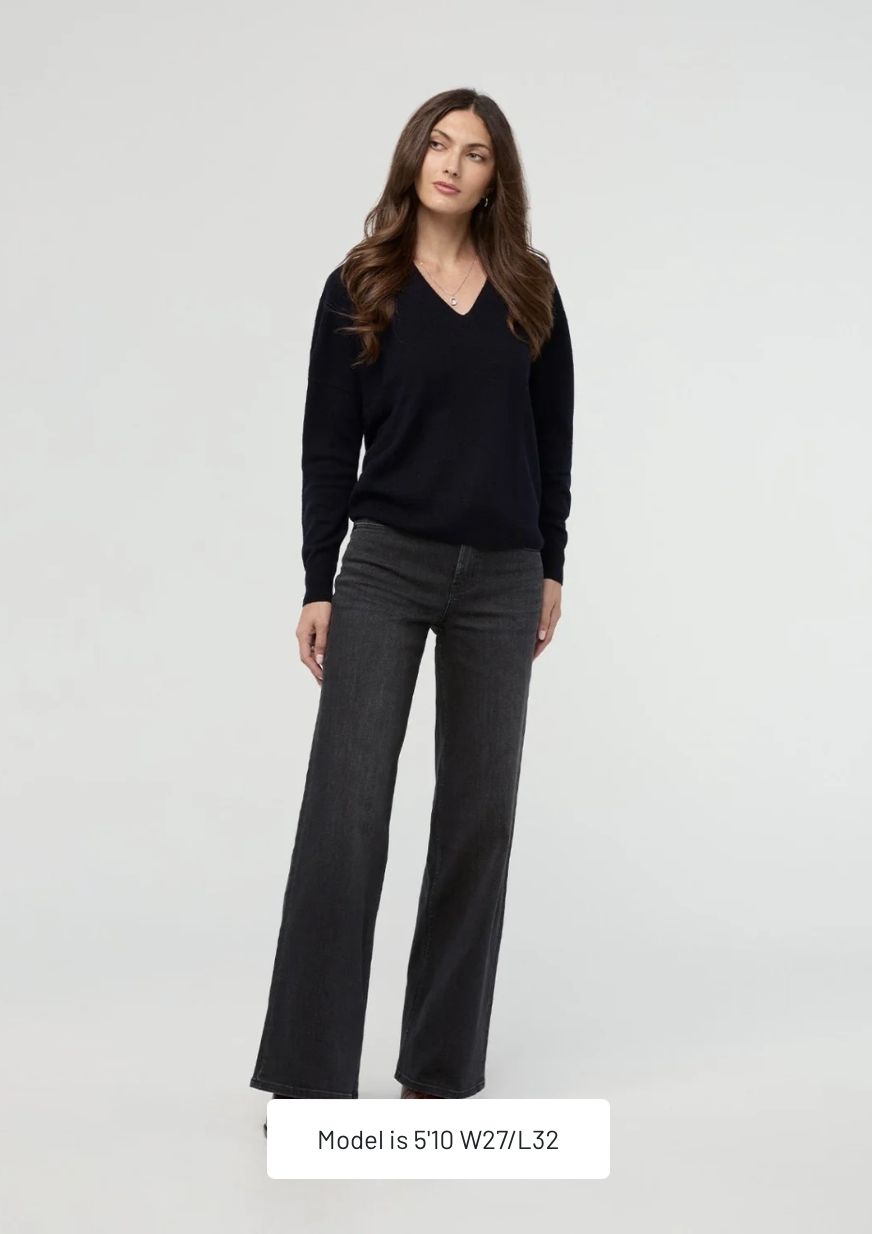 DU/ER High Rise Wide Leg Denim