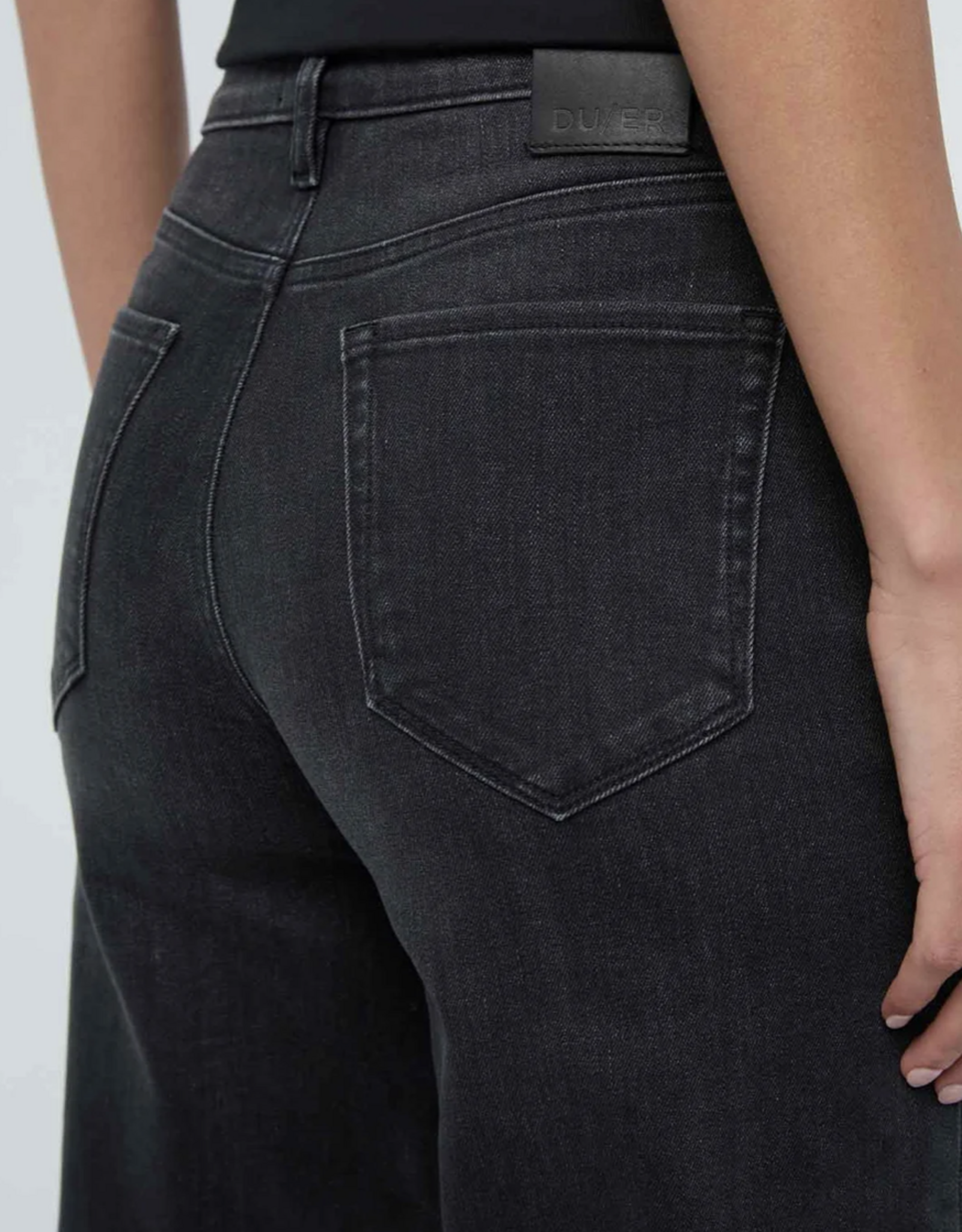 DU/ER Du/er - High Rise Wide Leg Denim