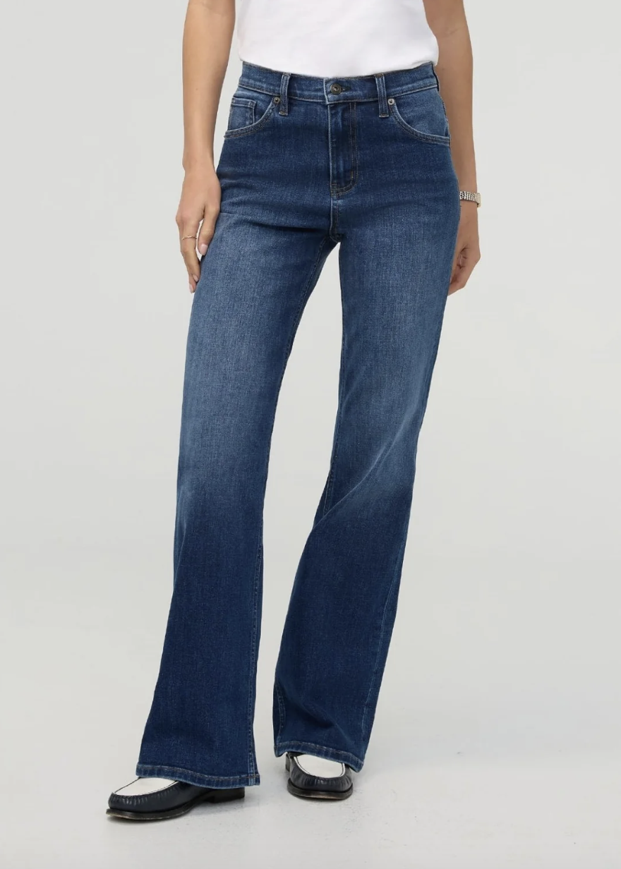 DU/ER High Rise Wide Leg Denim